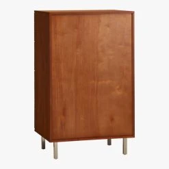 Linear Tall 4-Drawer Wood Dresser -Cb2 Pop Shop LinearTallChestRev3QF16