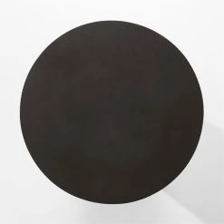 Lola Round Black Concrete Dining Table -Cb2 Pop Shop LolaBlackDiningTableTOPSSF21