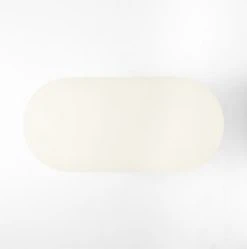 Lola White Oval Cement Dining Table -Cb2 Pop Shop LolaWhtOvalDiningTableTOPSSS23