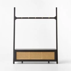 Mahogany Black Hall Tree -Cb2 Pop Shop MahoganyBlkHallTreeSSF22