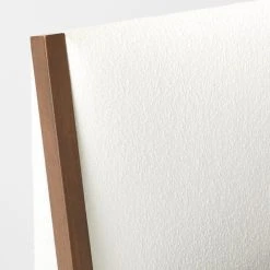 Malena White Boucle Queen Bed -Cb2 Pop Shop MalenaKingBedAVSSF22