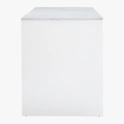 White Marble Kitchen Island -Cb2 Pop Shop MarbleIslandSDS18