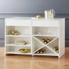 White Marble Kitchen Island -Cb2 Pop Shop MarbleIslandSHS18 1x1