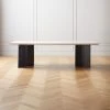 Mariana White Wash Teak Dining Table -Cb2 Pop Shop MarianaWtWshTeakDnngTblSHF20 1x1