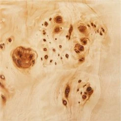 Marisa Burl Wood Desk 60'' -Cb2 Pop Shop MarisaBurlwoodDeskAVS20