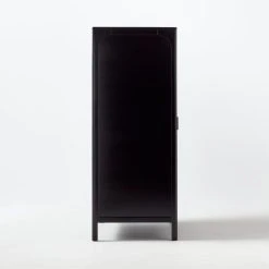 Miri Black Cane Chifferobe 17 Miri Black Cane Chifferobe -Cb2 Pop Shop MiriChiffrobeSDSSF21