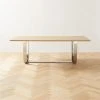 Montclare Oak Wood And Metal Dining Table -Cb2 Pop Shop MontclareOkNMtlDnngTblSHS22