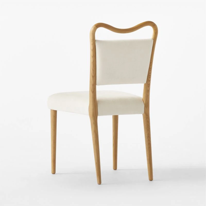 Monte Ivory Upholstered Dining Chair 8 Monte Ivory Upholstered Dining Chair - Image 6