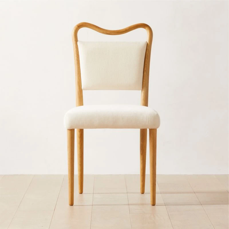 Monte Ivory Upholstered Dining Chair 3 Monte Ivory Upholstered Dining Chair