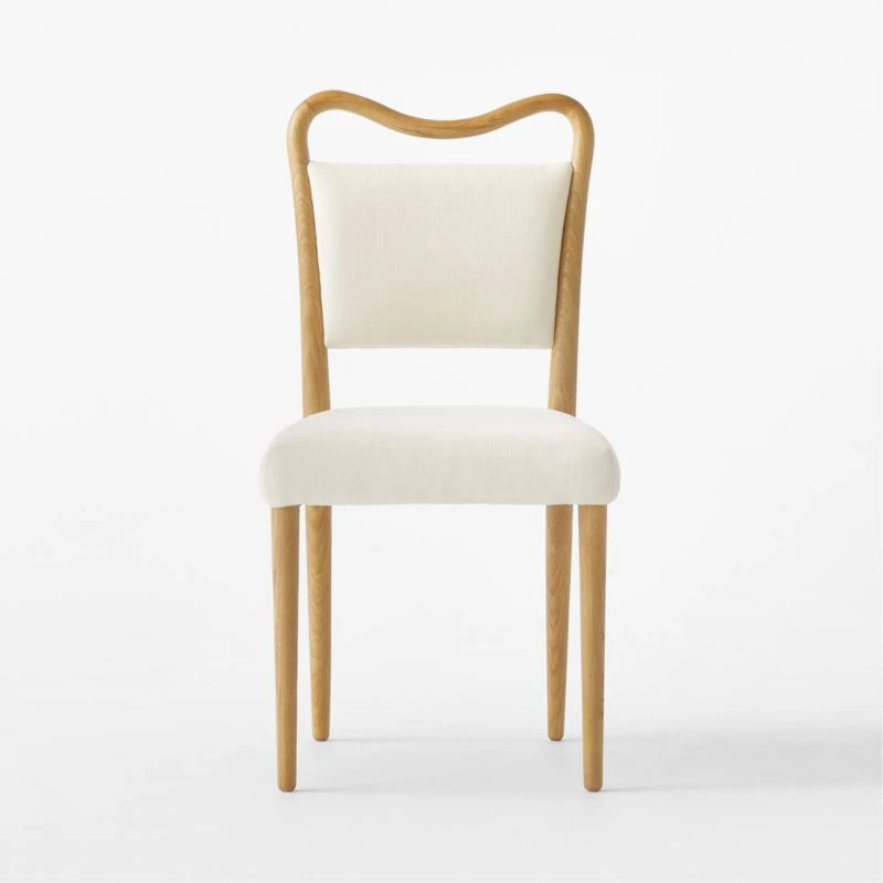 Monte Ivory Upholstered Dining Chair 5 Monte Ivory Upholstered Dining Chair - Image 3