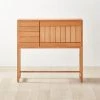 Monte Nido Oak Wood Secretary Desk -Cb2 Pop Shop MonteNidoDeskSHS22