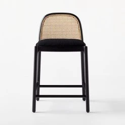 Nadia Black Cane Counter Stool -Cb2 Pop Shop NadiaCounterStoolSOSSS21