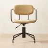 Nyle Suede Office Chair