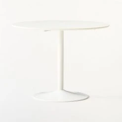 Odyssey White Dining Table -Cb2 Pop Shop OdysseyWhtDiningTableIISOSSS21