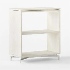 Oracle Modular White Wood Bookcase 19 Oracle Modular White Wood Bookcase -Cb2 Pop Shop OracleBlchdAshModBkshlf3QSSF21