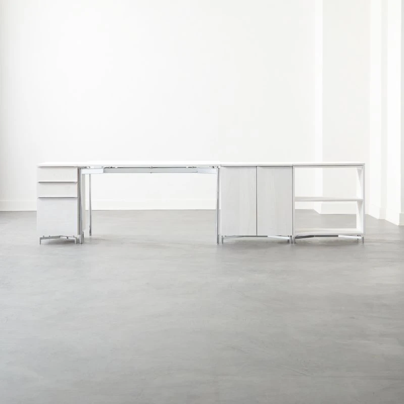 Oracle Modular White Wood Bookcase 5 Oracle Modular White Wood Bookcase - Image 3