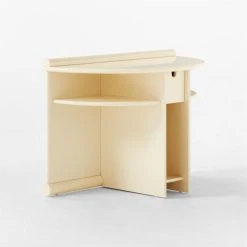 Osoppo Ivory Lacquered Nightstand -Cb2 Pop Shop OsoppoIvoryNightstand3QSSF22