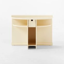 Osoppo Ivory Lacquered Nightstand -Cb2 Pop Shop OsoppoIvoryNightstandSOSSF22