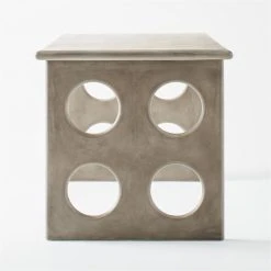 Otto Grey Concrete Desk -Cb2 Pop Shop OttoGreyConcreteDeskSDSSS21