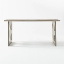 Otto Grey Concrete Desk -Cb2 Pop Shop OttoGreyConcreteDeskSOSSS21