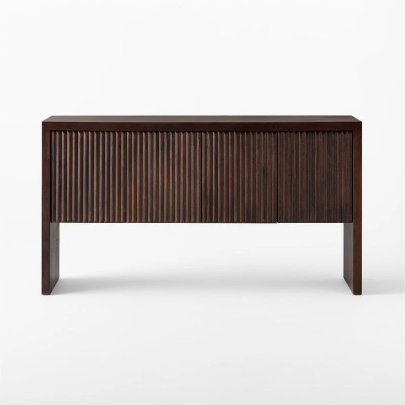 Prism Dark Wood Credenza 5 Prism Dark Wood Credenza - Image 3