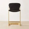 Rake Black Counter Stool -Cb2 Pop Shop RakeBrassCntrStoolSHS23