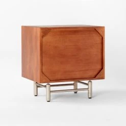 Renwick 2-Drawer Mango Wood Nightstand -Cb2 Pop Shop RenwickNightstand3QBSSF22