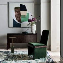 Cb2 Pop Shop -Cb2 Pop Shop RhodesGreenVelvetDiningChairJL21 1x1