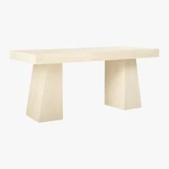 Ridge Bleached Oak Desk With Drawer -Cb2 Pop Shop RidgeBleachedOakDesk3QBF19