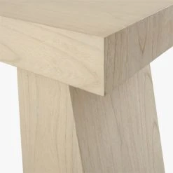 Ridge Bleached Oak Desk With Drawer -Cb2 Pop Shop RidgeBleachedOakDeskAVF19