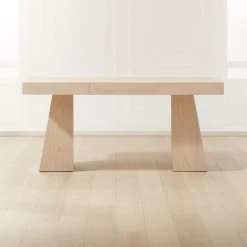 Ridge Bleached Oak Desk With Drawer