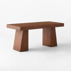 Ridge Cerused Acacia Wood Desk With Drawer -Cb2 Pop Shop RidgeCrsdAcaciaDesk3QBSSS23