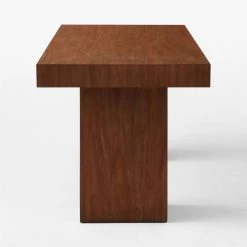 Ridge Cerused Acacia Wood Desk With Drawer -Cb2 Pop Shop RidgeCrsdAcaciaDeskSDSSS23