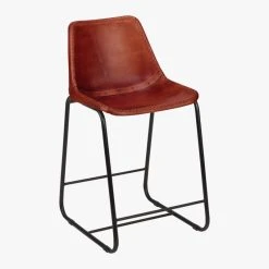 Roadhouse Saddle Leather Counter Stool 10 Roadhouse Saddle Leather Counter Stool -Cb2 Pop Shop RoadhsLthr24inCntrStl3QF14