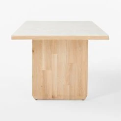 Rocca Rectanugular Stone Dining Table -Cb2 Pop Shop RoccaDiningTableSDSSF23