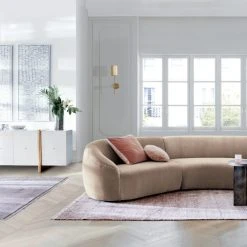 Dorset Lacquered White Linen Credenza -Cb2 Pop Shop RomaPowderFauxMohairFB21 1x1V2