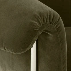 Saviti Olive Velvet Office Chair -Cb2 Pop Shop SavitiOliveVlvtOffcChairAVSSF22