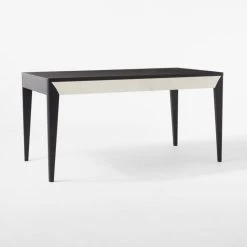 Scuro 2-Drawer Black Oak Wood Desk -Cb2 Pop Shop ScuroDesk3QBSSS22