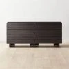 Seacliff Low 6-Drawer Oak Dresser -Cb2 Pop Shop Seacliff6drawerLowDrssrSHS22