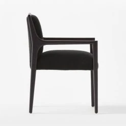 Segur Black Boucle Armchair -Cb2 Pop Shop SegurBlackBclArmchairSDSSS22