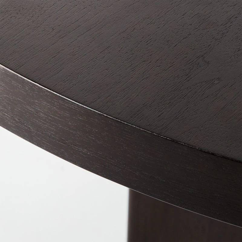 Shadow Blackened Wood Dining Table 9 Shadow Blackened Wood Dining Table - Image 7