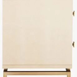 2-Drawer Ivory Shagreen Nightstand -Cb2 Pop Shop ShagreenEmbsdNghtstndIvrySDS18