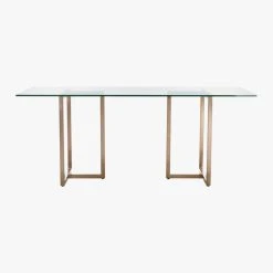 Cb2 Pop Shop -Cb2 Pop Shop SilveradoBrsRctDiningTable80inS16