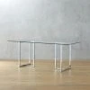 Silverado Chrome 72" Rectangular Dining Table -Cb2 Pop Shop SilveradoRecDngTblS15 1x1