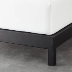 Simple Black Metal King Platform Bed 14 Simple Black Metal King Platform Bed -Cb2 Pop Shop SimpleMetalBsQROF18