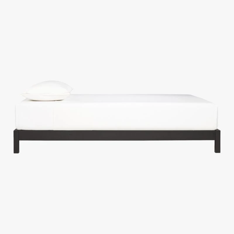 Simple Black Metal King Platform Bed 6 Simple Black Metal King Platform Bed - Image 4