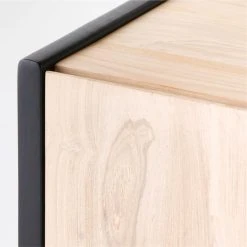 Sion White-Washed Teak Wood Credenza -Cb2 Pop Shop SionWhiteWashTeakCredenzaAVF20