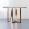 Silverado Brass 47" Round Dining Table -Cb2 Pop Shop SiveradoTable47inRoundBrassSHS16 1x1
