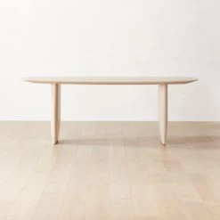 Spigolo Bleached Oak Dining Table