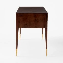 Spillo 2-Drawer Brown Burl Wood Desk 11 Spillo 2-Drawer Brown Burl Wood Desk -Cb2 Pop Shop SpilloBrownBurlDeskSDSSF23